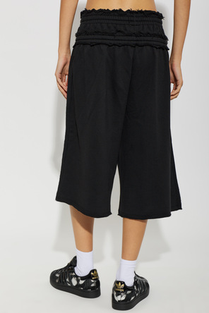 ADIDAS Originals Raw hem shorts
