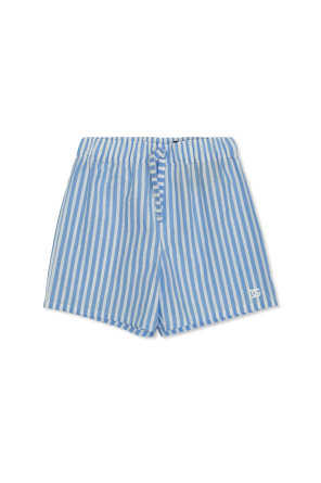 Striped pattern shorts