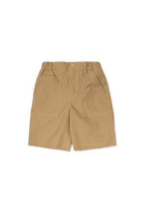 Pantalones cortos con parche de logo