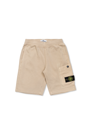 Pantalones cortos tipo ‘Cargo’ con parche de logo