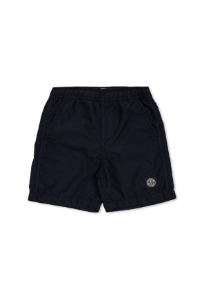 Pantalones cortos con parche de logo