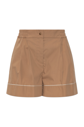 Cotton shorts with pockets