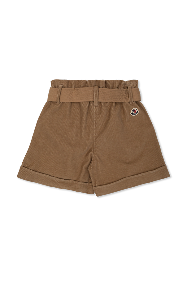 Moncler Enfant Corduroy shorts