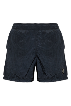 Pantalones cortos con parche de logo