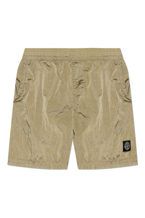 Pantalones cortos con parche de logo