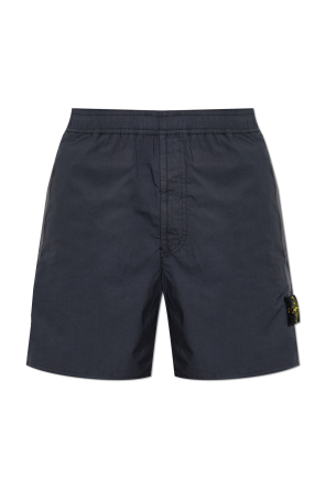Pantalones cortos con parche de logo