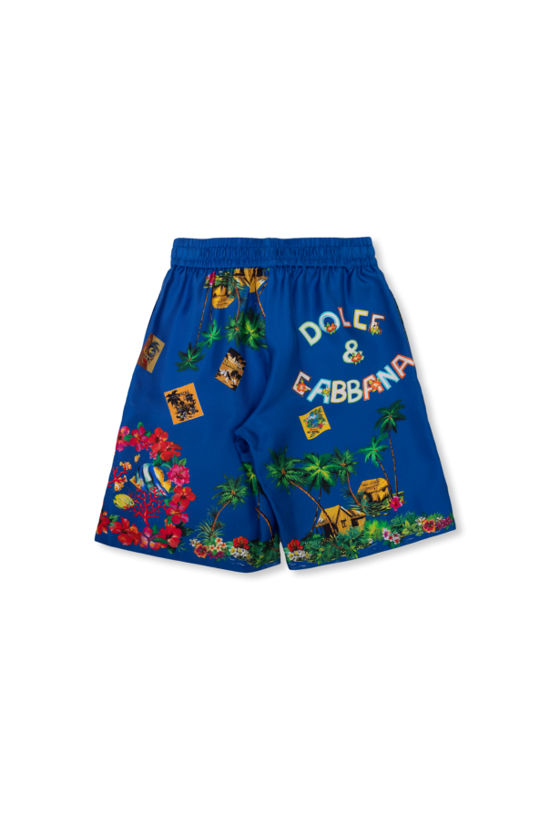 Dolce & Gabbana Kids Silk shorts