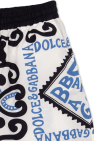 Dolce & Gabbana Kids WHITE Shorts with logo