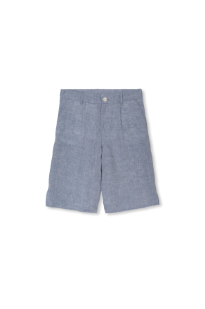 Linen shorts