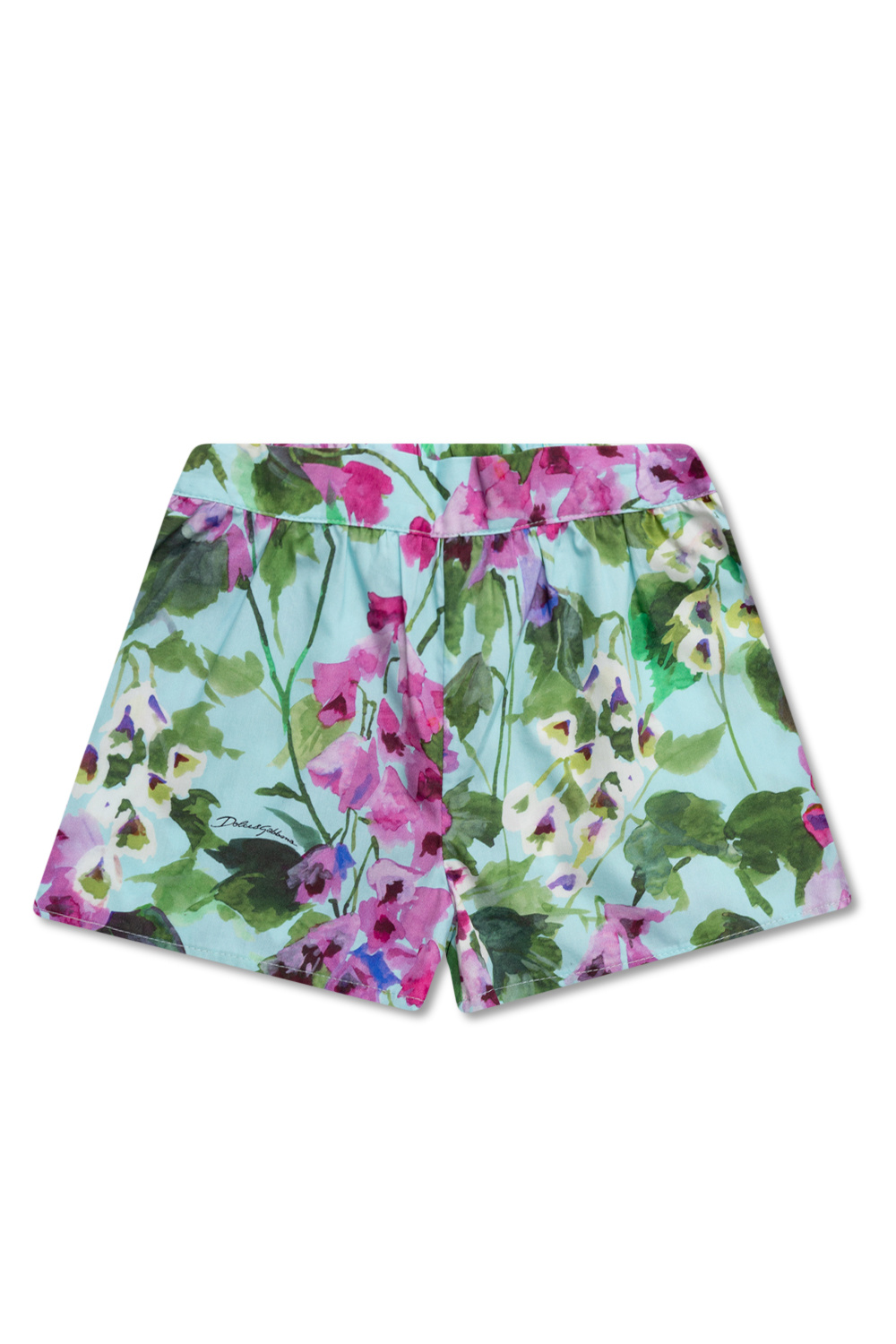 Dolce & Gabbana Kids Shorts with floral motif
