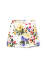 Dolce & Gabbana Kids MULTICOLOUR Skirt-shorts with floral motif