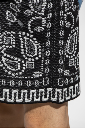 Alanui Shorts with paisley motif