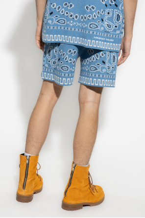 Alanui Shorts with paisley motif
