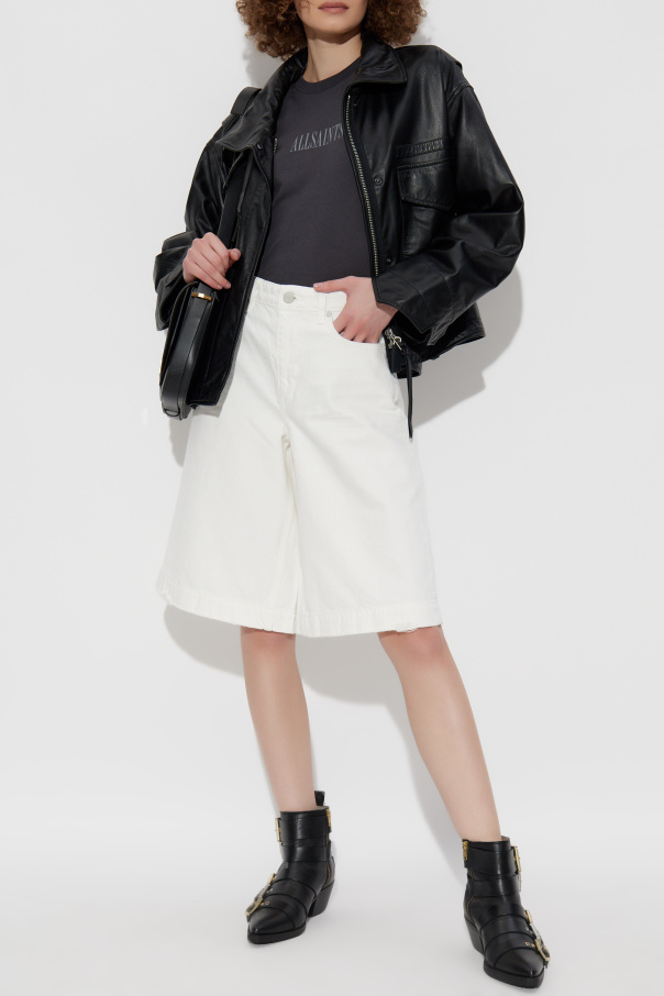 AllSaints ‘Louie’ denim shorts