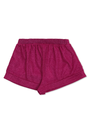 Shorts con hilo de lúrex