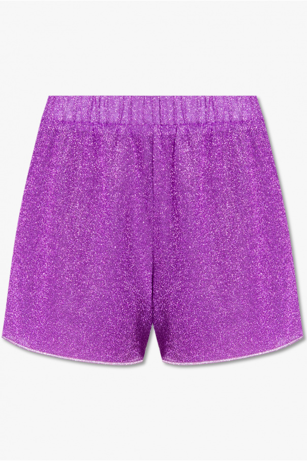 Oseree Lurex shorts