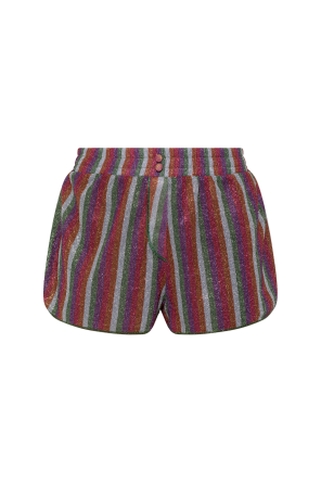 Shorts with lurex thread