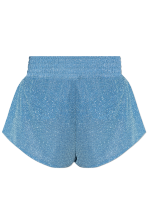 Shorts finished with lurex thread