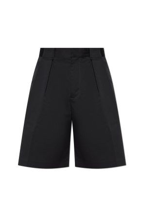 Pantalones cortos con raya marcada