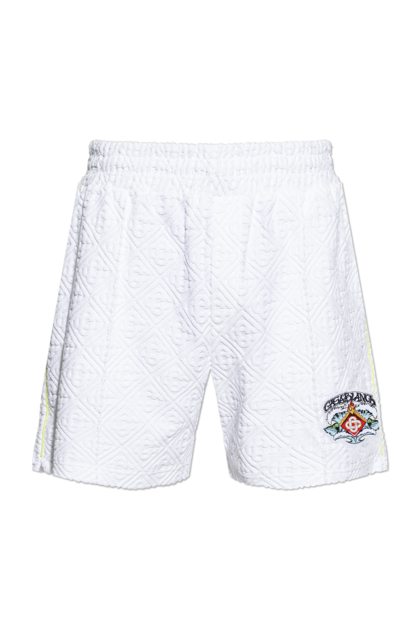 Shorts with patch od Casablanca