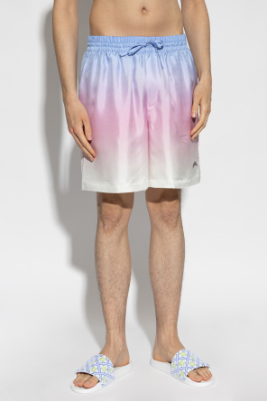 Casablanca Silk shorts with pocket