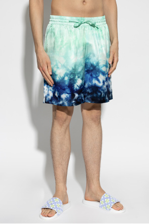 Casablanca Pantalones cortos de seda con bolsillo