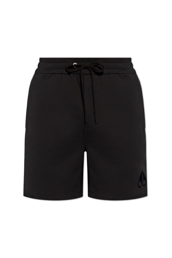Moose Knuckles ‘Clyde’ shorts with logo
