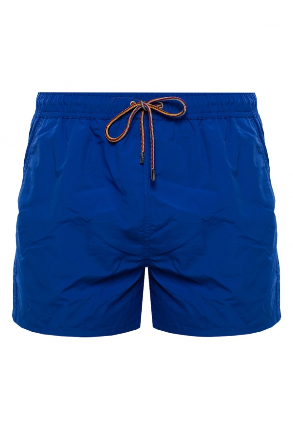 Paul Smith Uni-colored swim shorts