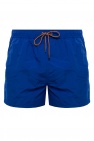 Paul Smith Uni-colored swim shorts