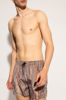 Paul Smith Swim low shorts with stripes