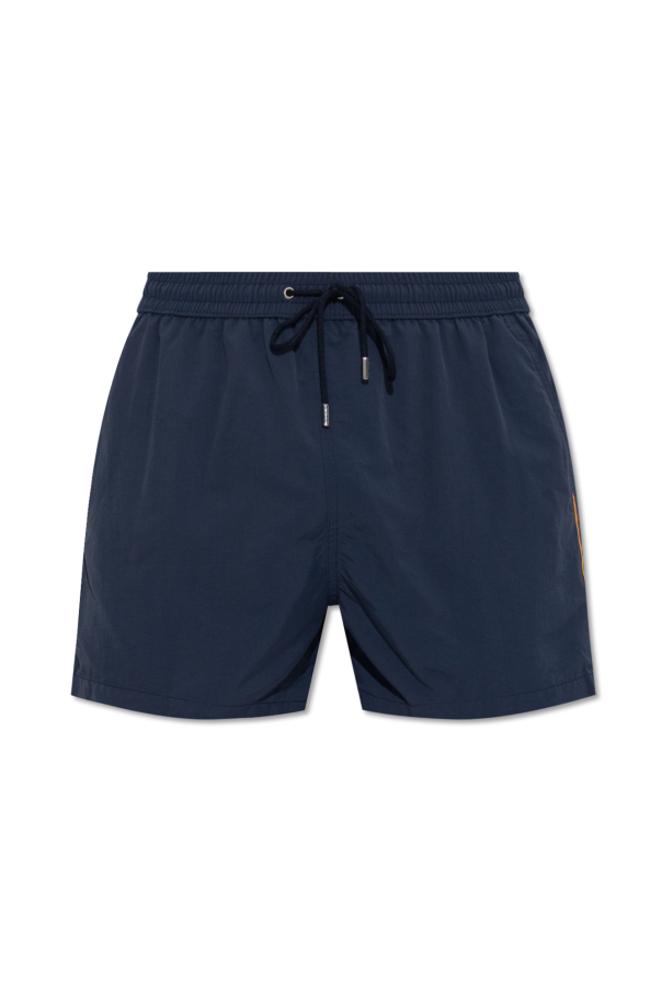 Paul Smith Side-stipe swimming Pleated shorts