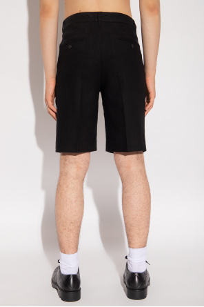 Samsøe Samsøe ‘Noah’ pleat-front shorts