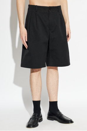 Our Legacy Cotton shorts with pleats