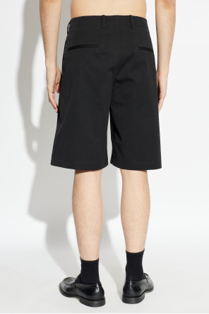 Our Legacy Cotton shorts with pleats