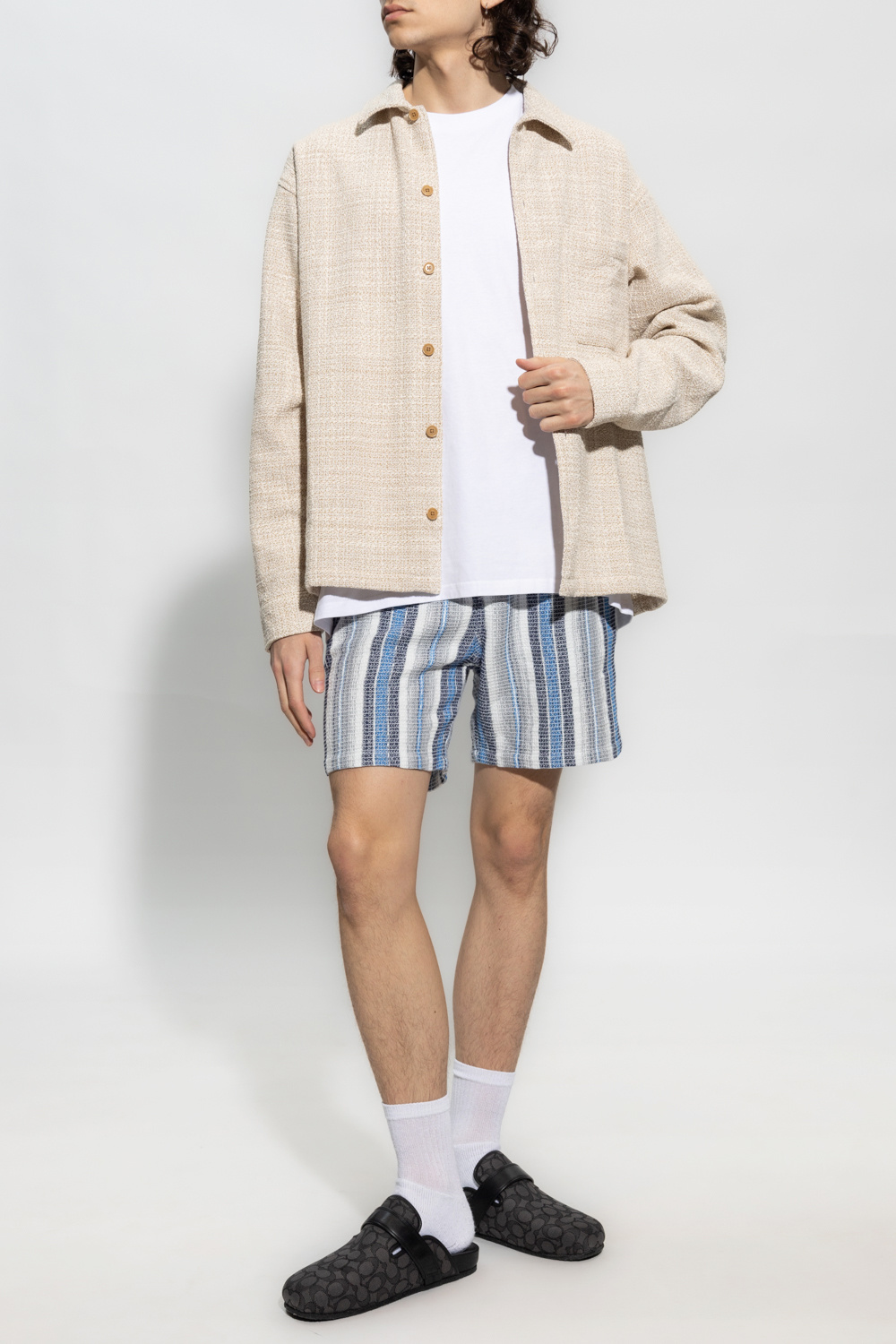 Samsøe Samsøe ‘Jabari’ striped shorts