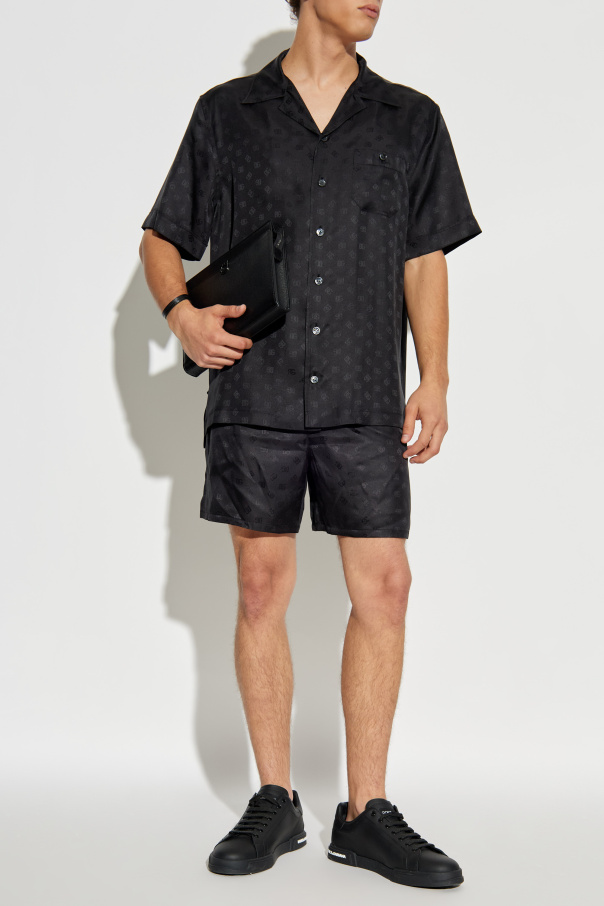 Dolce & Gabbana Pantalones cortos de seda