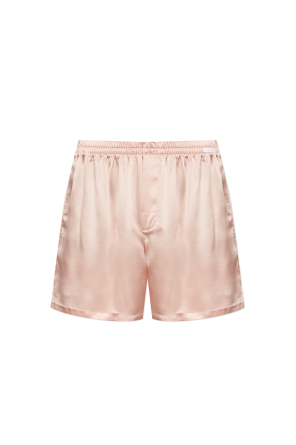 Pantalones cortos de lencería de seda