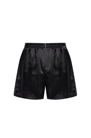 Pantalones cortos lenceros de seda