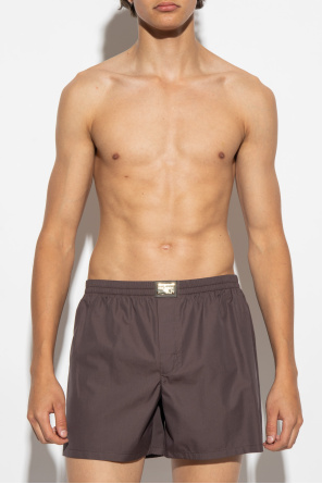 Shorts with logo application od Dolce & gabbana Parfums Parfums für herren