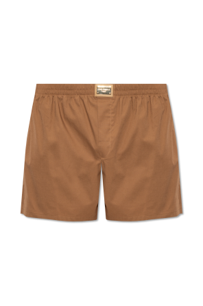 Shorts with logo application od Dolce & gabbana Parfums Parfums für herren