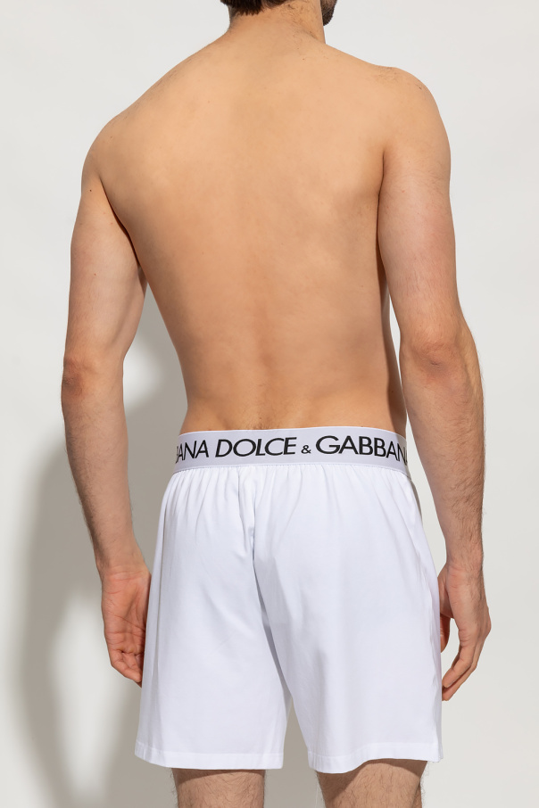 Dolce & Gabbana dolce gabbana kids logo swimming trunks
