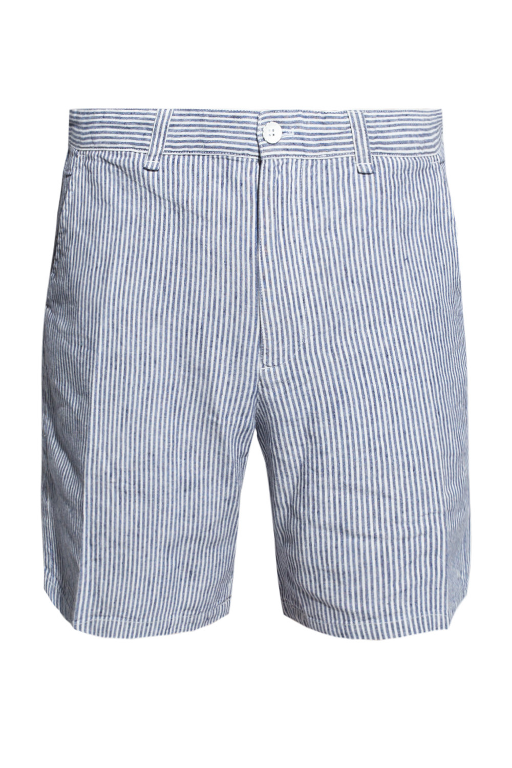 Кеди чоловічі джинсові сліпони jeans темно сині  Striped Print shorts