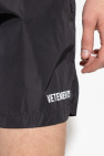 VETEMENTS Swim shorts swith logo