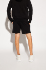 Casablanca Sweat flag shorts with logo