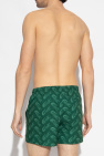 Lacoste GREEN Swim shorts with logo