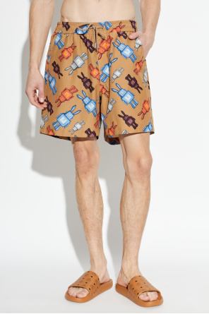 MCM Calções com estampado