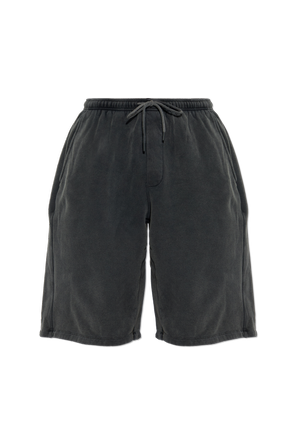 Pantalones cortos de chándal con logo en el bolsillo