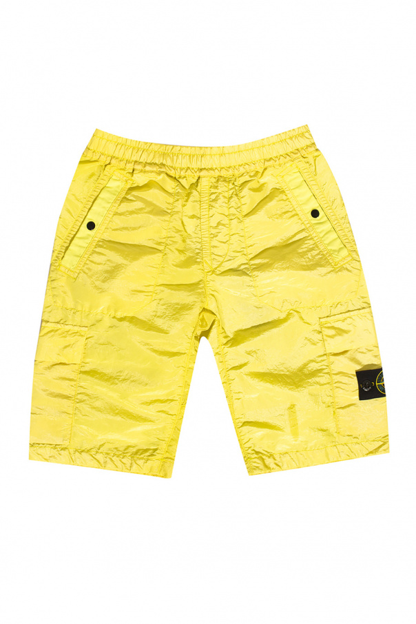 CLOT checked fleece basketball shorts Shorts with logo