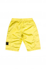 CLOT checked fleece basketball shorts Shorts with logo