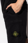 Stone Island Logo-patched shorts